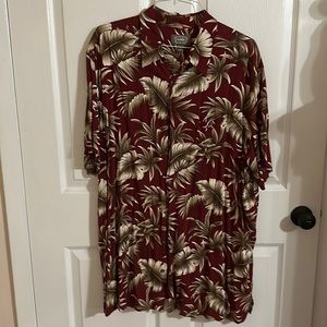 Men’s big and tall tropical shirt. 2XLT